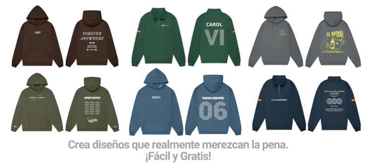 Sudaderas fin 2024 de curso